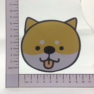 B242 Smiley Dog Sticker