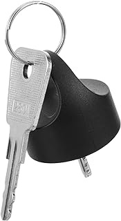 Veemoon Electric Wheelchair Elderly Scooter Easy-pull Key Suitable for Pride Motorized Scooter (k2801m) Scooter Accessories Mobility Scooter Keys Car Key Supplies Travel Stainless Steel