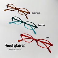 [orchid_withluv] y2k food glasses
