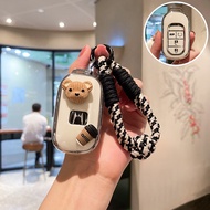For Honda Car Key Cover For Honda Civic CRV BRV City Honda Brio Accord 2014 to 2020 Key Case Keyless