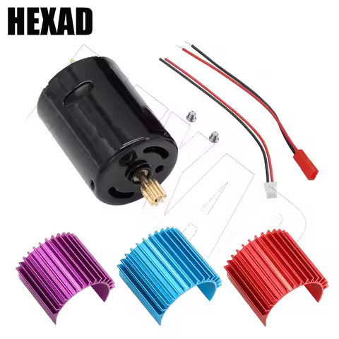 52000 rpm 370 High Speed Motor for WPL D12 Gearbox RC Airplane Truck Tracked Vehicle Model Car Acces