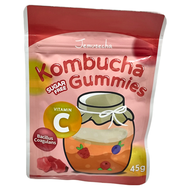Jemutecha 益菌C康普茶無糖軟糖 莓果口味  45g  1包