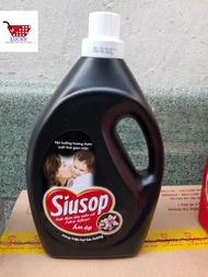 (MẪU MỚI) Can Nước xả vải Siusop 3.6kg -Hàng Triệu Hạt Lưu Hương- Mẫu Trái tim