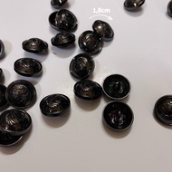 Black button 1.8cm