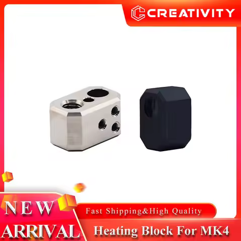 500℃ Plated Copper Heater Block High Temperature Heating Block For Prusa I3 MK4 MK3.9 XL Project Nex