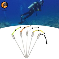 prettyia Underwater Diving Pointer Stick Non Slip Clear Scale Hand Lanyard Scuba Diving