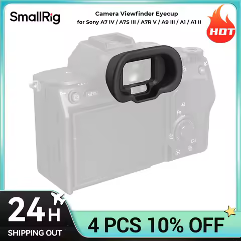 SmallRig A7 IV / A7S III / A7R V / A9 III / A1 Camera Viewfinder Eyecup for Sony Alpha 1 / Alpha 7 /