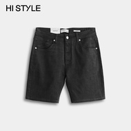 HI STYLE Men Short Jeans - Black - HSH510465 / Seluar Jeans Pendek Lelaki - Hitam