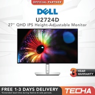 [FAST SHIP]  Dell U2724D | 27" | QHD | IPS | Height-Adjustable Monitor