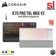 Corsair K70 PRO TKL RGB Wired Tenkeyless Mechanical Gaming Keyboard Pre-Lubed Hall Effect MGX Switch
