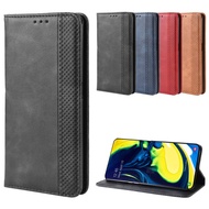 Suitable For Samsung Galaxy A80 Flip Leather Case A80 Phone SM-A805 Magnetic Protective Card A90