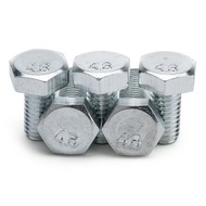 ((-White Galvanized Hexagon Screw Extension Screw External Hexagon Screw White Galvanized Bolt M22/M