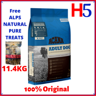 ACANA Adult Dog 11.4KG Dry Dog Food/ Makanan Anjing/ Pet Food Free ALPS PURE TREATS