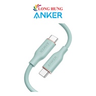 Cáp USB Type-C to USB Type-C Anker PowerLine III Flow 100W 0.9m A8552/1.8m A8553 - Hàng chính hãng -