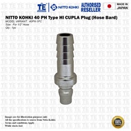 NITTO KOHKI HI CUPLA 40 PH Type Pneumatic Air Quick Coupler Plug ( 40PH SS41 ) 1PC