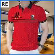 ▪ ✼ ✫ Polo shirt for men, youthful polka dot style men's fashion polo shirt -13