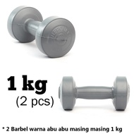 Hercules stamina dumbbell barbell 1 KG - 2 pcs ( total weight 2 KG) dumbbell weights dumbbell set