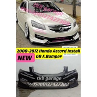 2008-2012 honda accord g8 g9 front bumper