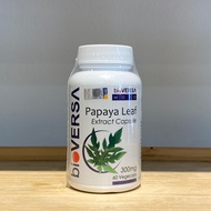 Bioversa Mono Papaya Leaf Extract Leaf Extract Capules 300mg (60 Vegecaps)
