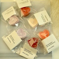 Heart-Shaped Candles Scented Candles Birthday Proposal Romantic Heating 4 Hours Smokeless Scented Sm