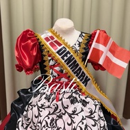 DENMARK/ITALY/GERMANY COSTUME FOR UNITED NATIONs GILR (KIDS)