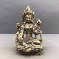 Antique Bronze Buddha Statue Inch Buddha Tibetan Buddha Bronze Statue Ornaments Green Tara Statue Po