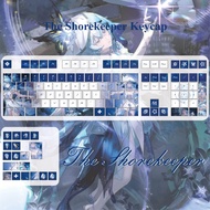 The Shorekeeper Keycaps Cherry Profile PBT 120 Keys Wooting Aula F75 Mechanical Anime Keycap Dye Sub
