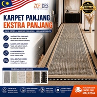 Runner Carpet Karpet Runner Alas Kaki Laluan Simple Modern Design Carpet Velvet