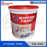 Cat Dinding Tembok 5kg 5 Kg Vinilex Kembang Ready Mix Lily White