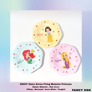 DAISO KOREA PIRING MELAMIN PRINCESS DSK07