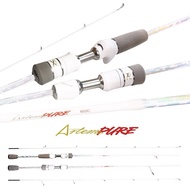 【In stock】new Artemis pure ul fishing rod 1.5m/1.68m/1.8m/1.98m ultralight spinning rod baitcasting 