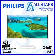 (ALLSTARS : We Are Back Promo) Philips 246E1 / 246E1EW White 23.8 inch IPS Monitor (Warranty 3years 