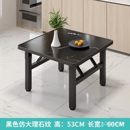 【TikTok】#Foldable Square Dining Table Small Apartment Home Mahjong Table Simple Thickened Fire Table Rental Dormitory Ta