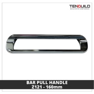 Tenbuild Bin Pull Handle-Z121 160mm Silver Finish