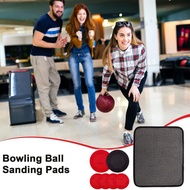 6+1 Professional Bowling Ball Sanding Pads Set with Polishing & Cleaning Towel for Maintenance - set