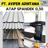 Atap Spandek / Spandek Tanpa Pasir Termurah Spandek Atap