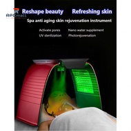 Professional Hot And Cold Spray Photon PDT LED Light Facial Mask Machine 7 Colors Skin Rejuvenation Light Therapy Acne Treatment