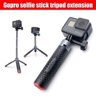 迷你鋁合金運動相機自拍延長桿三腳架  sfjckp Mini Aluminum Alloy Action Camera Selfie Extension Pole Stick Tripod 補光燈自拍