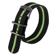 Luminox Strap - Luminox Strap 23mm- Nylon Strap - Black Green