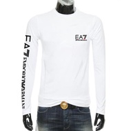 Armani Exchange original EA7 long sleeved bottoming shirt  round neck soft fabric men  EA7 long slee