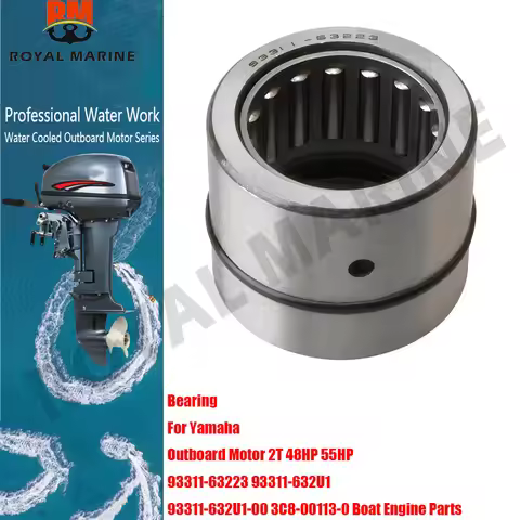 93311-632U1-00 Bearing 3C8-00113-0 For Yamaha 93311-63223 93311-632U1 Outboard Motor 2stroke 48HP 55