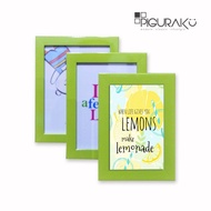 HIJAU Minimalist 4R, 5R, 6R Photo Frames - 4R, 5R, 6R Photo Frames - Light Green Green Green Green