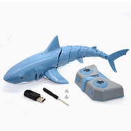 【Ready Stock】Kids RC Whale Shark Boat 2.4GHz Remote Control Diving Water