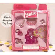 全新 Mattel 1998 barbie City pretty set 芭比 配件組 芭比娃娃 古董玩具 鞋子