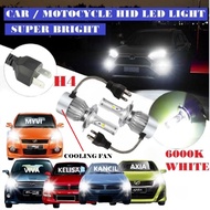 Car Headlight Bulb Headlamp H4 Hid Led Sport Myvi Kelisa Kancil Axia Viva Kenari Lampu Depan Kereta