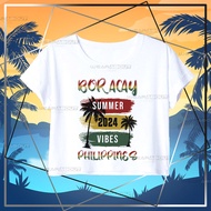 Boracay Shirt I Boracay crop top shirt  for teens and adults I Boracay Tshirt I summer shirt