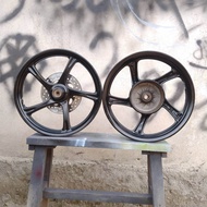 VELG RACING FINO FI 115 MIO J MIO GT SOUL GT 115 ORIGINAL BEKAS VELG RACING YAMAHA MIO SOUL MIO J