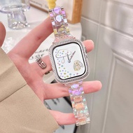 Bling Reflecting Coloful Strap For Huawei Watch Fit 4 Strap Frame For Huawei Watch Fit 4 pro Case Gl