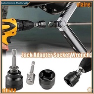 ELAINE Universal Jack Socket Wrench, Heavy-Duty 1/2 in Electric Wrench Socket,  Drill Compatible Eas