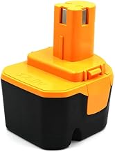 Battery 12V 2Ah Replace for ryobi 1311148 130147008 1400652 1400670 4400005 1400143 HP1202M